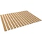 Ekena Millwork 48H x 3/8T Adjustable Wood Slat Wall Panel Kit w/ 3W Slats, Maple contains 15 Slats SWW60X48X0375MA - alternate 5